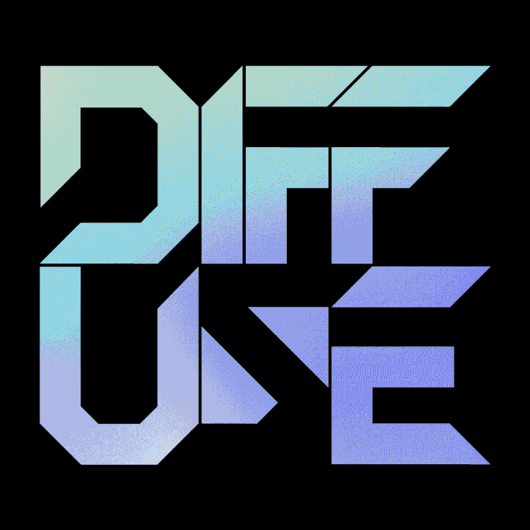 Diffuse type loop animation