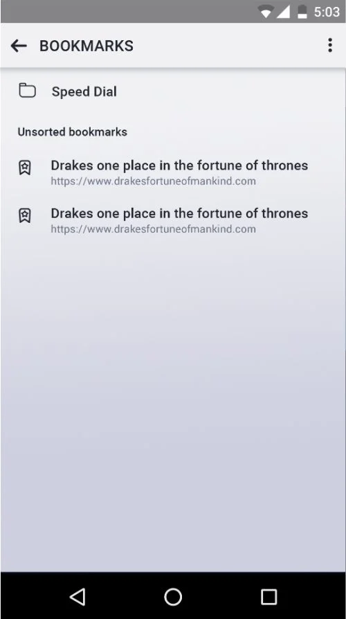 Bookmarks, light