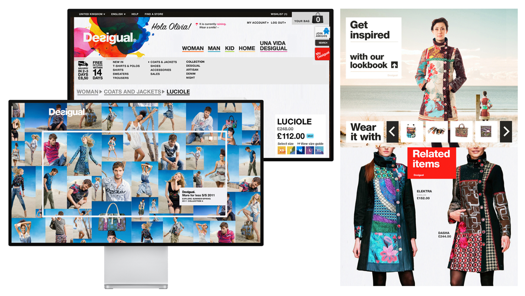 Desigual across devices