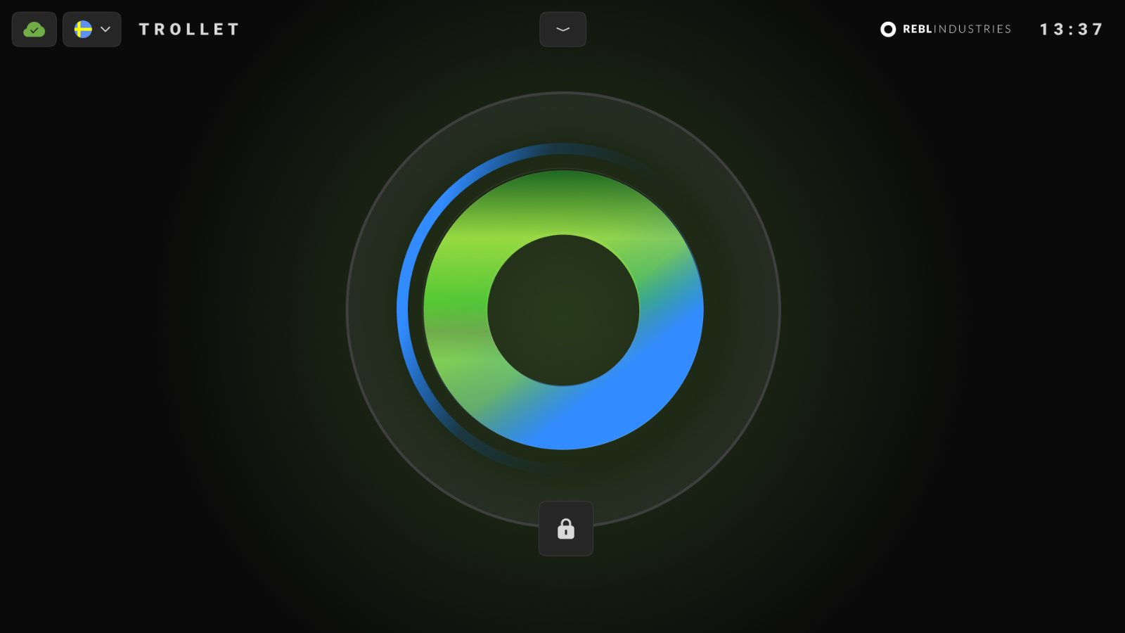Trollet, locked idle state