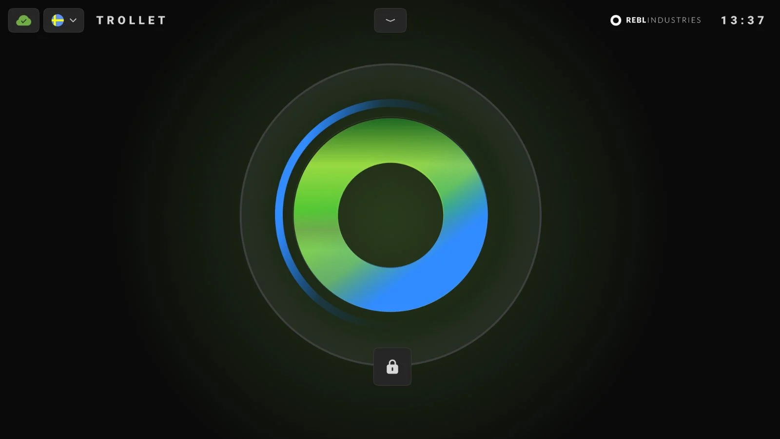 Trollet, locked idle state