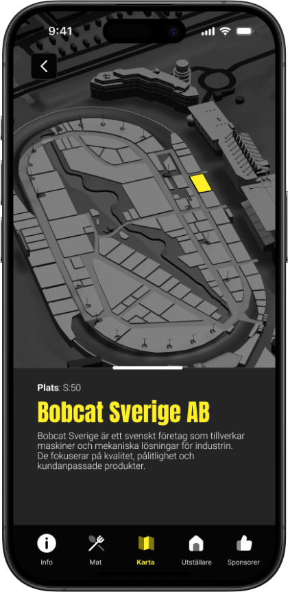 Maskinmässan 3D map